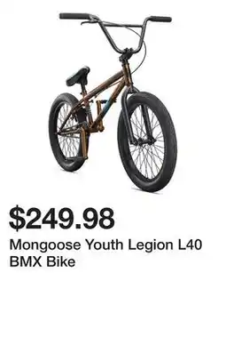 Dick's Sporting Goods Mongoose Youth Legion L40 BMX Bike offer