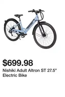 Dick's Sporting Goods Nishiki Adult Altron ST 27.5 Electric Bike offer