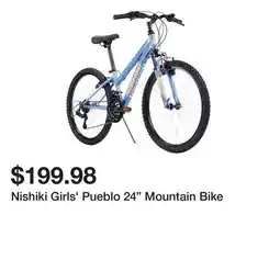 Dick's Sporting Goods Nishiki Girls' Pueblo 24 Mountain Bike offer