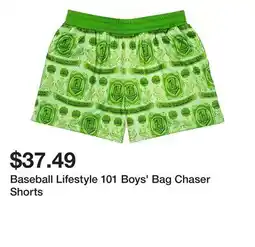 Dick's Sporting Goods Baseball Lifestyle 101 Boys' Bag Chaser Shorts offer