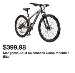 Dick's Sporting Goods Mongoose Adult Switchback Comp Mountain Bike offer