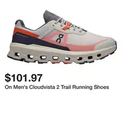 Dick's Sporting Goods On Men's Cloudvista 2 Trail Running Shoes offer