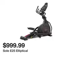 Dick's Sporting Goods Sole E25 Elliptical offer