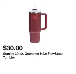 Dick's Sporting Goods Stanley 30 oz. Quencher H2.0 FlowState Tumbler offer