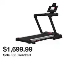 Dick's Sporting Goods Sole F80 Treadmill offer