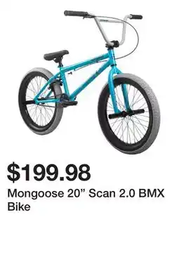 Dick's Sporting Goods Mongoose 20 Scan 2.0 BMX Bike offer