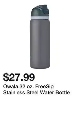 Dick's Sporting Goods Owala 32 oz. FreeSip Stainless Steel Water Bottle offer