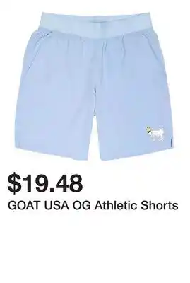 Dick's Sporting Goods GOAT USA OG Athletic Shorts offer