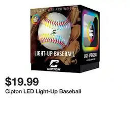 Dick's Sporting Goods Cipton LED Light-Up Baseball offer