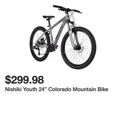 Dick's Sporting Goods Nishiki Youth 24 Colorado Mountain Bike offer