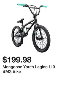 Dick's Sporting Goods Mongoose Youth Legion L10 BMX Bike offer