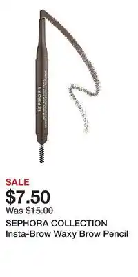 Kohl's SEPHORA COLLECTION Insta-Brow Waxy Brow Pencil offer