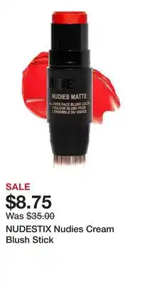 Kohl's NUDESTIX Nudies Cream Blush Stick offer