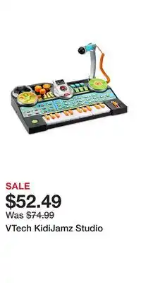 Kohl's VTech KidiJamz Studio offer