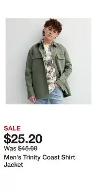 Kohl's Men's Trinity Coast Shirt Jacket offer