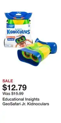 Kohl's Educational Insights GeoSafari Jr. Kidnoculars offer
