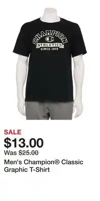 Kohl's Men's Champion Classic Graphic T-Shirt offer