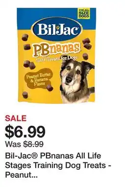 Petsmart Bil-Jac PBnanas All Life Stages Training Dog Treats - Peanut Butter & Banana Flavor offer