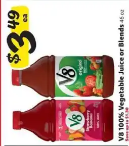 Winn Dixie V8 100% Vegetable Juice or Blends offer