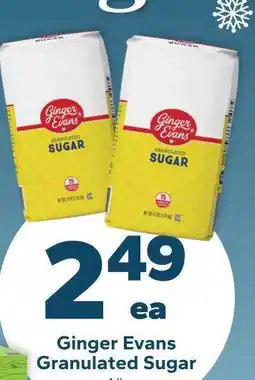 Save a Lot Ginger Evans Granulated Sugar offer