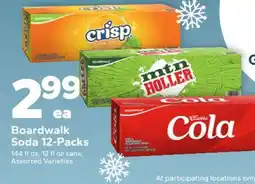 Save a Lot Boardwalk Soda 12-Packs offer