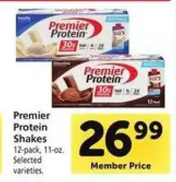 Safeway Premier Protein Shakes offer