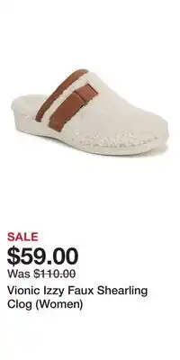 Nordstrom Vionic Izzy Faux Shearling Clog (Women) offer