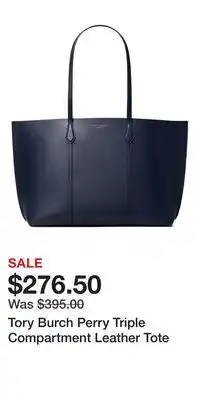 Nordstrom Tory Burch Perry Triple Compartment Leather Tote offer