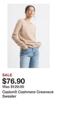 Nordstrom Caslon Cashmere Crewneck Sweater offer