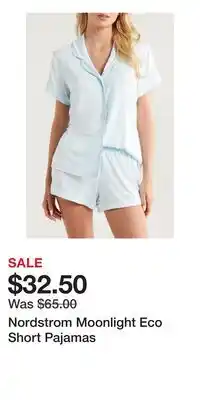Nordstrom Nordstrom Moonlight Eco Short Pajamas offer