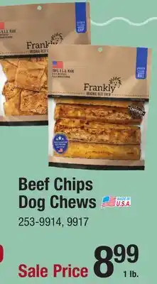 Menards Beef Chips Dog Chews offer