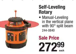 Menards Self-Leveling Rotary offer
