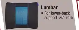Menards Lumbar Cushion offer