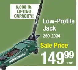 Menards Low-Profile Jack offer