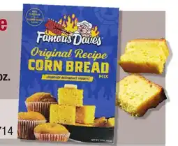 Menards Corn Bread offer