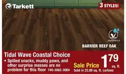 Menards Tidal Wave Coastal Choice offer