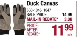 Menards Duck Canvas offer