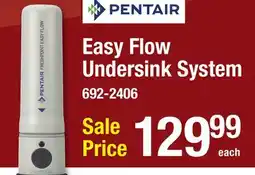Menards Easy Flow Undersink System offer