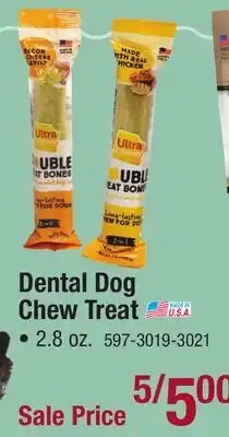 Menards Dental Dog Chew Treat offer