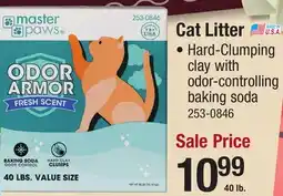 Menards Cat Litter offer