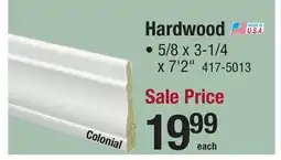 Menards Hardwood offer