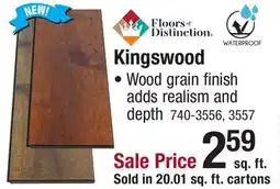 Menards Kingswood offer