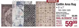 Menards Caitlin Area Rug offer