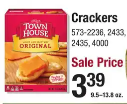 Menards Crackers offer