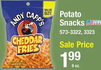 Menards Potato Snacks offer
