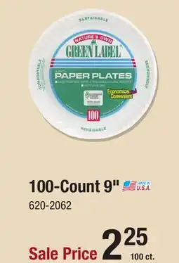 Menards PAPER 100-Count 9 offer