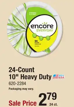 Menards 24-Count 10 Heavy Duty offer