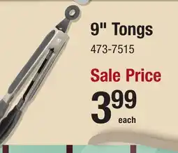 Menards 9 Tongs offer