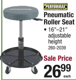 Menards Pneumatic Roller Seat offer