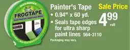Menards Painter's Tape offer